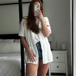 Short-sleeved button down